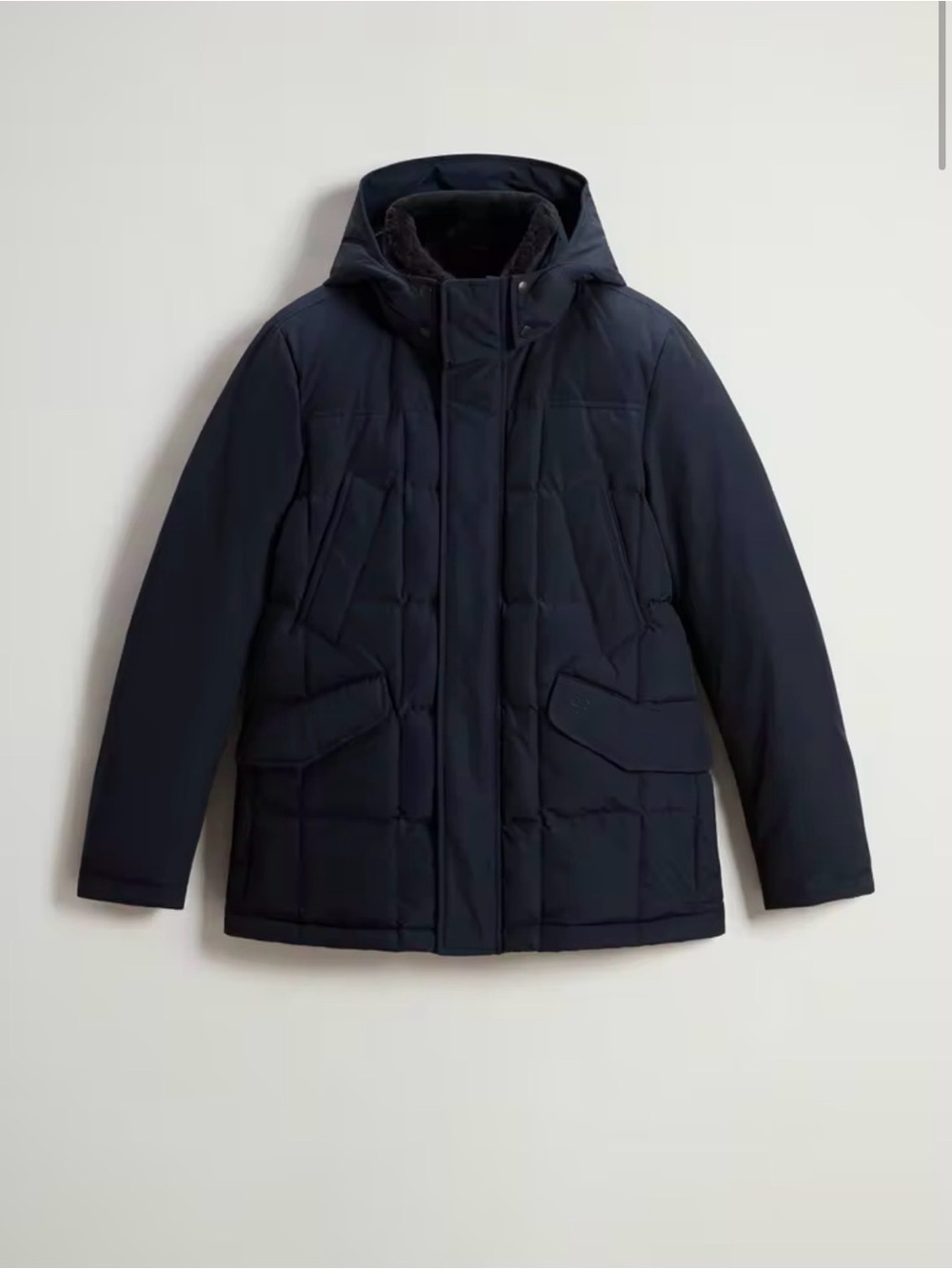 Woolrich Blue Blizzard Field Jacket - Size XL
